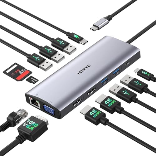 Monitor Portable Usb - Portable USB C Dock for Multiple