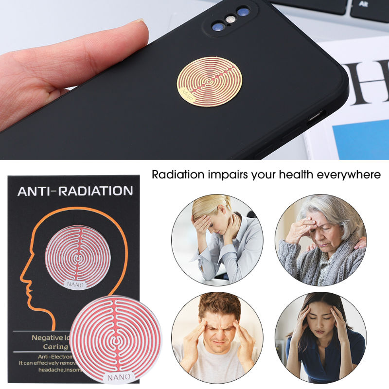 Anti-Radiation Metal Stickers  – обзор и цена Laptop Accessories Protector