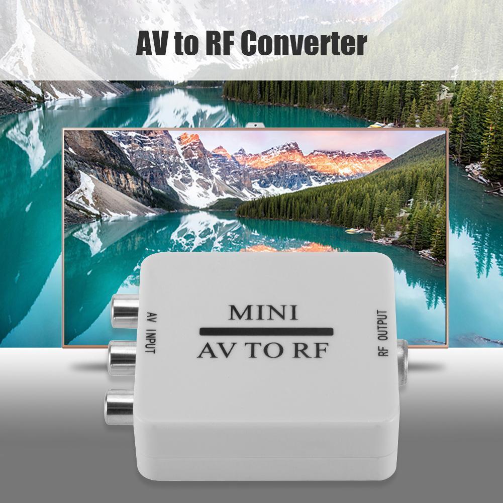 AV To RF Video Converter AV to – обзор и цена Hdmi Vga Adapter