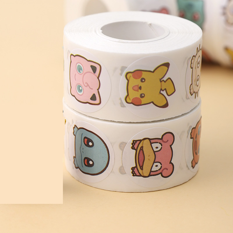 500pcs Roll Cartoon Pokemon St – обзор и цена Laptop Accessories Kids