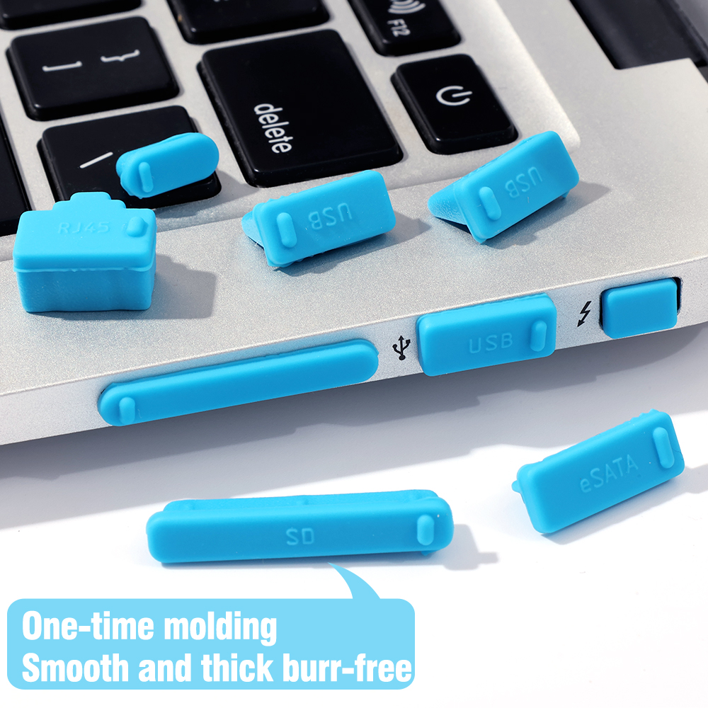 16pcs Silicone Anti-Dust Plugs – обзор и цена Laptop Accessories Protector