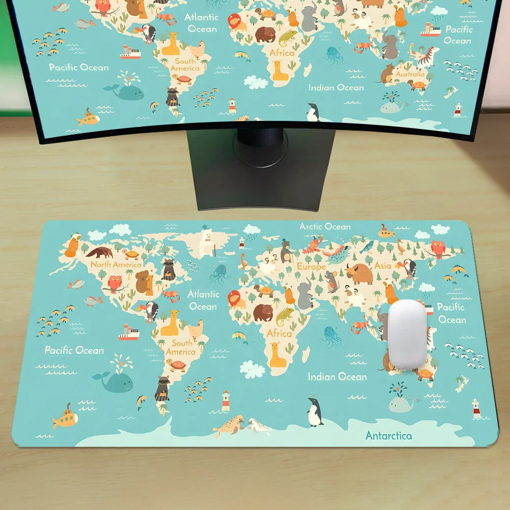 World Map Gaming Mouse Pad Ani – обзор и цена Laptop Accessories World