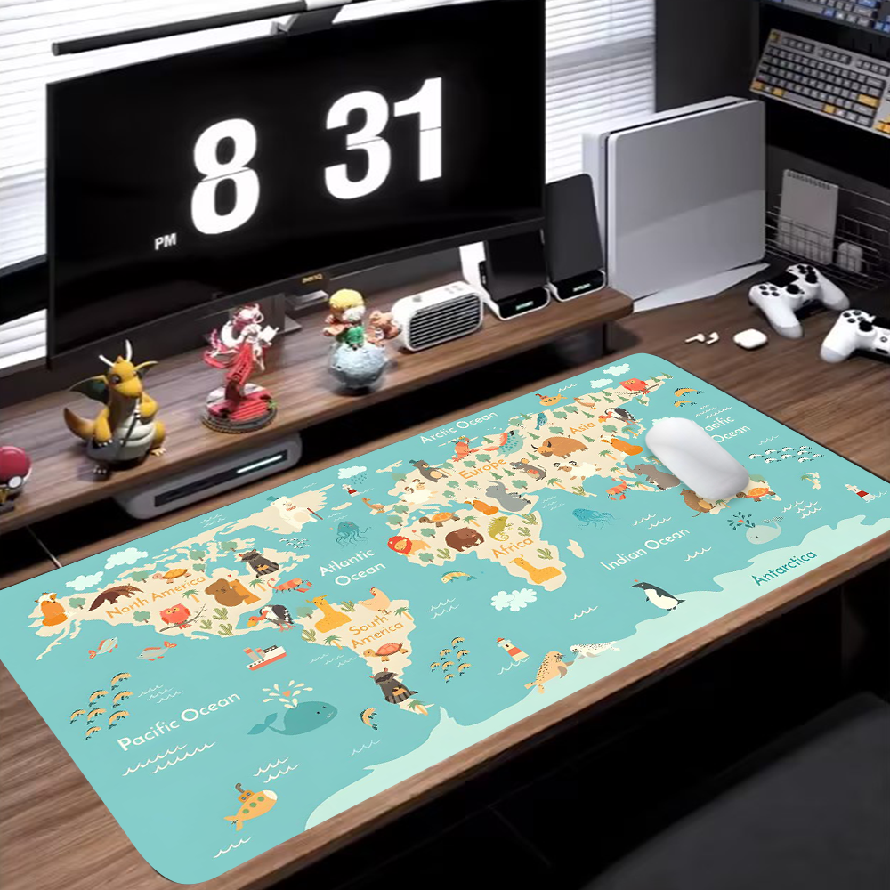 World Map Gaming Mouse Pad Ani – обзор и цена Laptop Accessories World