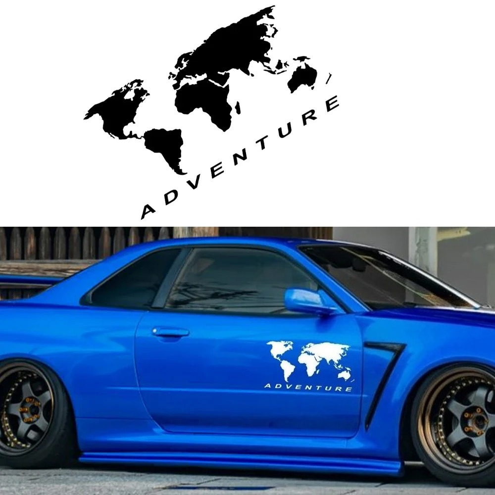 World Map Adventure Car Sticke – обзор и цена Laptop Accessories World