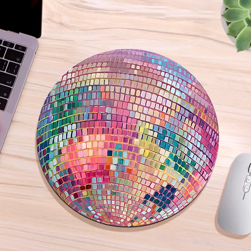 Rubber Round Pink Disco Ball M – обзор и цена Laptop Accessories For Protection
