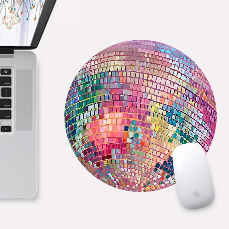 Rubber Round Pink Disco Ball M – обзор и цена Laptop Accessories For Protection