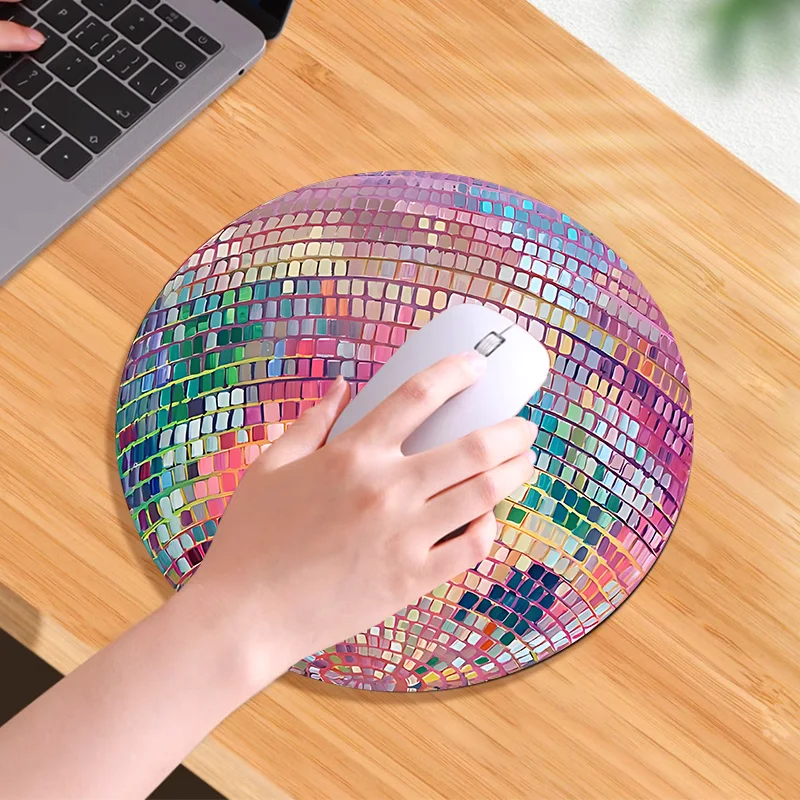 Rubber Round Pink Disco Ball M – обзор и цена Laptop Accessories For Protection