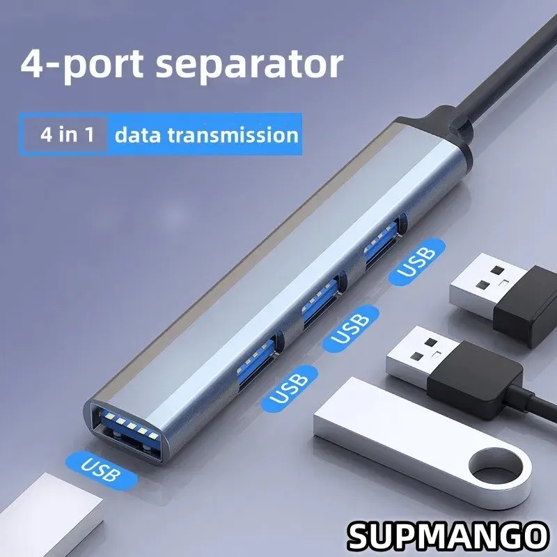 4-Port Multi-Splitter USB Hub  – обзор и цена Laptop Accessories Macbook