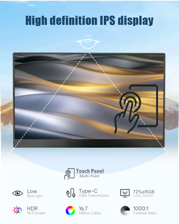 15.6 16 18.4 21.5 Inch OLED Sc – обзор и цена Monitor Portable Usb