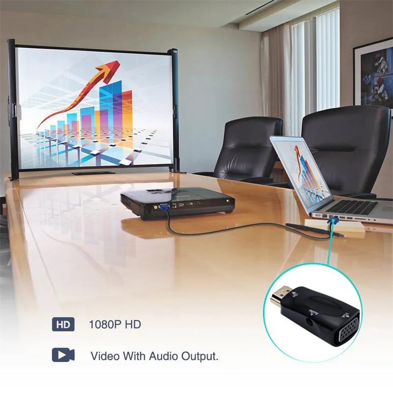1/2/3/4pcs Mini HDMI-Compatibl – обзор и цена Hdmi Vga Adapter