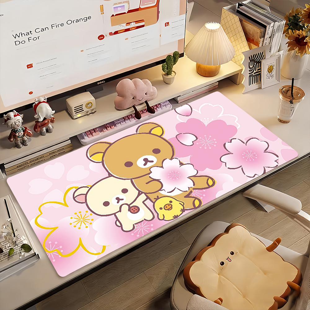 R-Rilakkuma Bear  Mouse Pad  N – обзор и цена Laptop Accessories For Protection