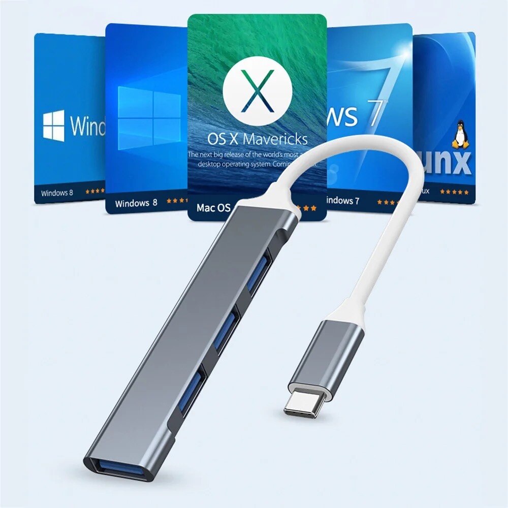 4 Ports Multi Splitter USB 3.0 – обзор и цена Laptop Accessories Macbook