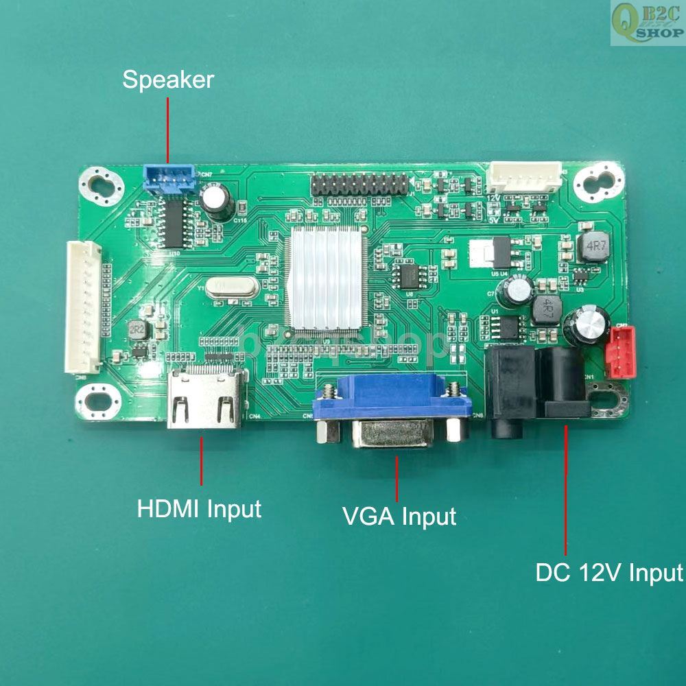 LCD Controller Board Monitor K – обзор и цена Hdmi Vga Adapter