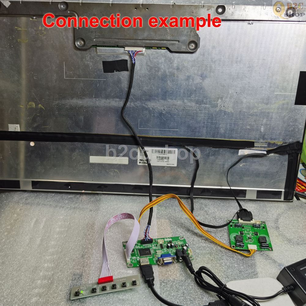 LCD Controller Board Monitor K – обзор и цена Hdmi Vga Adapter