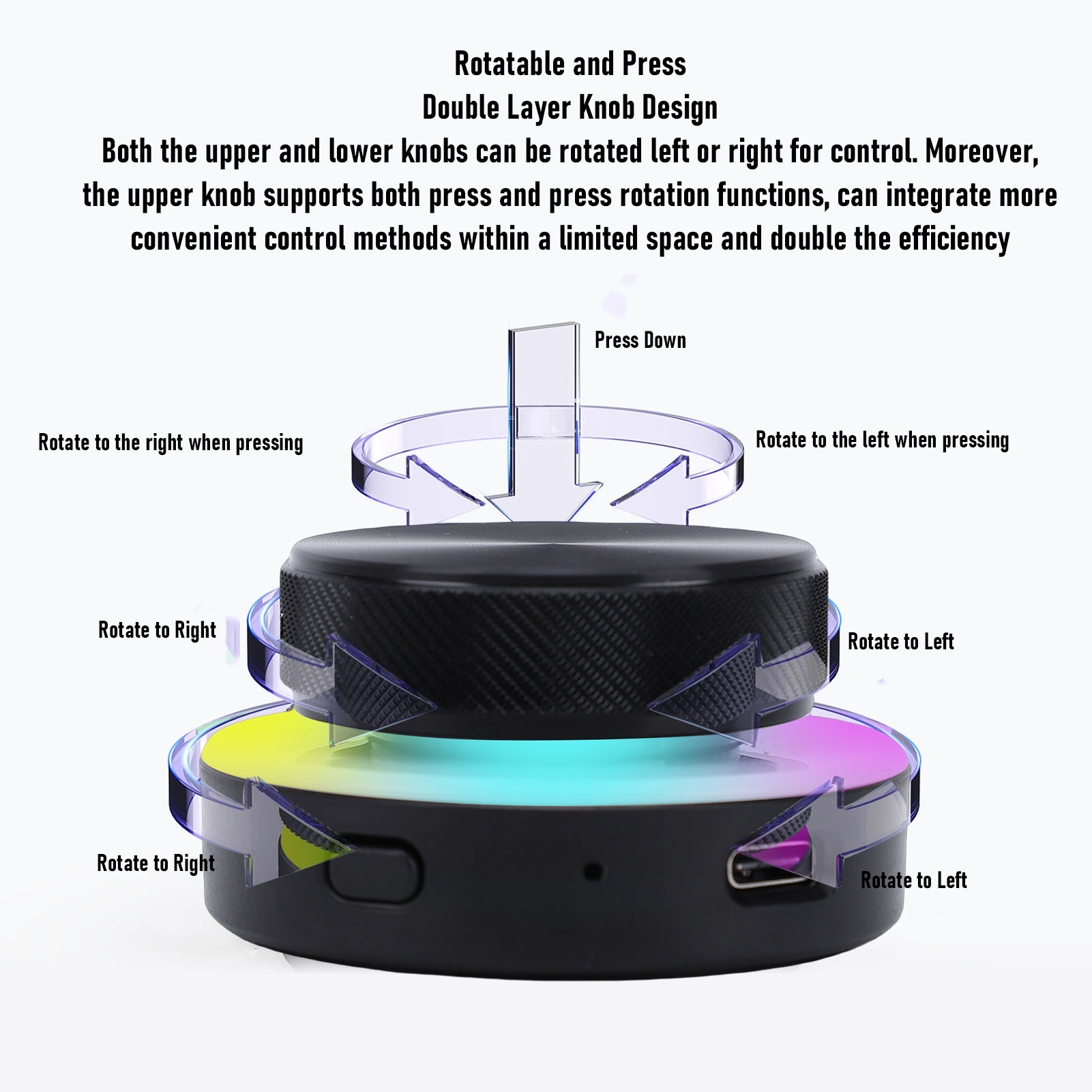 Customizable Knob Controller 2 – обзор и цена Laptop Accessories Rgb