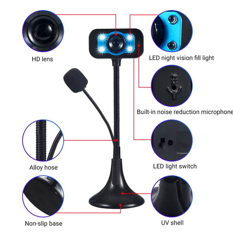 New Web Camera USB High Defini – обзор и цена Laptop Accessories Youtube