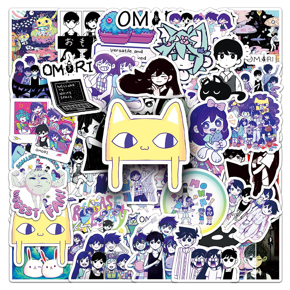10/30/50pcs Cute Omori Sticker – обзор и цена Laptop Accessories Kids
