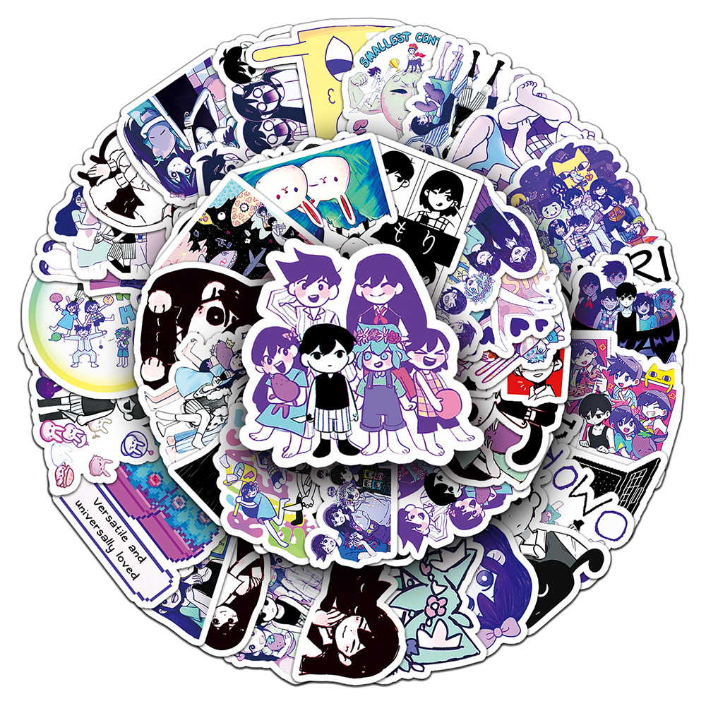 10/30/50pcs Cute Omori Sticker – обзор и цена Laptop Accessories Kids