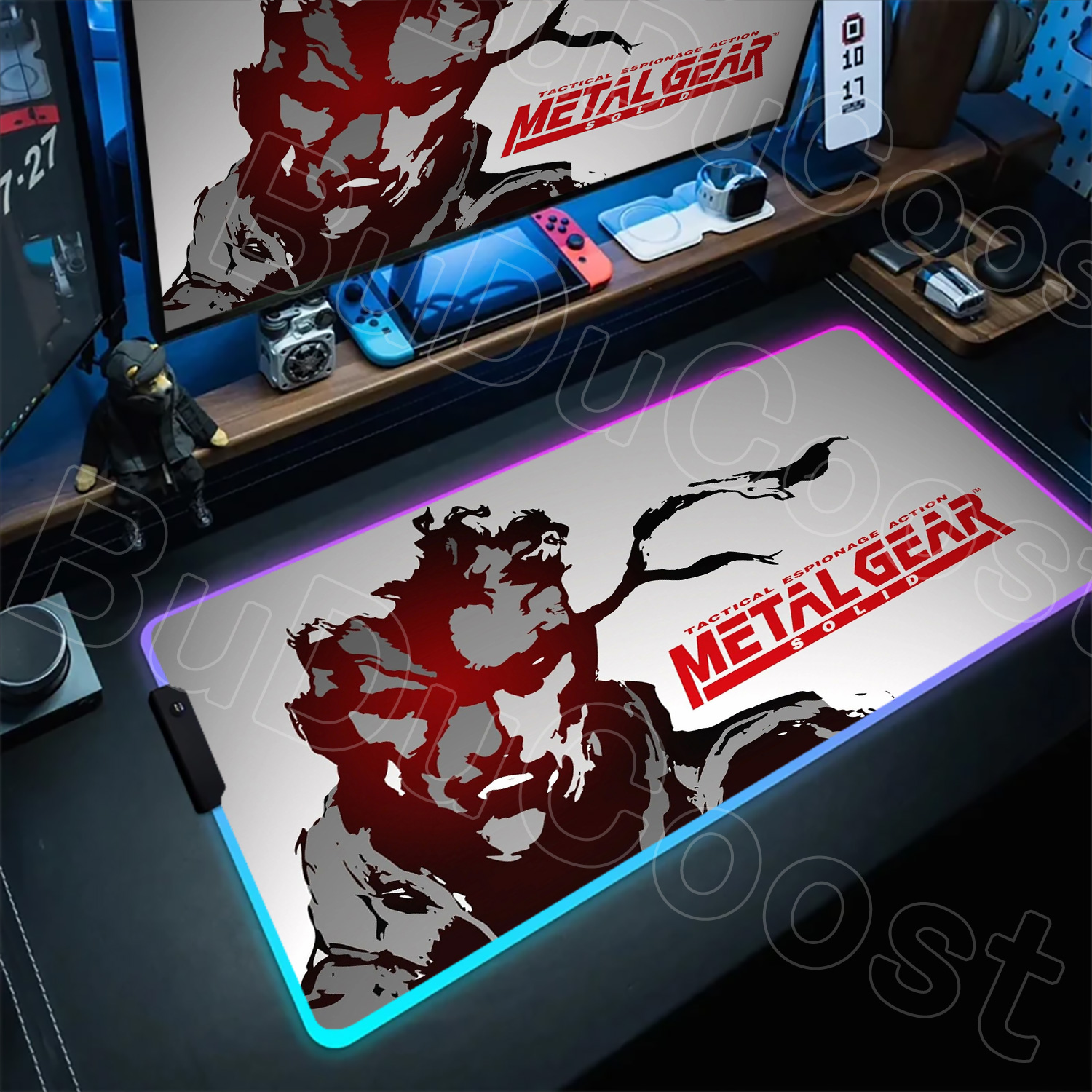 RGB Mouse Pad Metal Gear Solid – обзор и цена Laptop Accessories Rgb