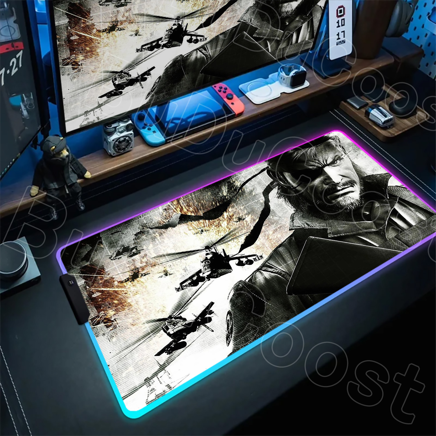 RGB Mouse Pad Metal Gear Solid – обзор и цена Laptop Accessories Rgb