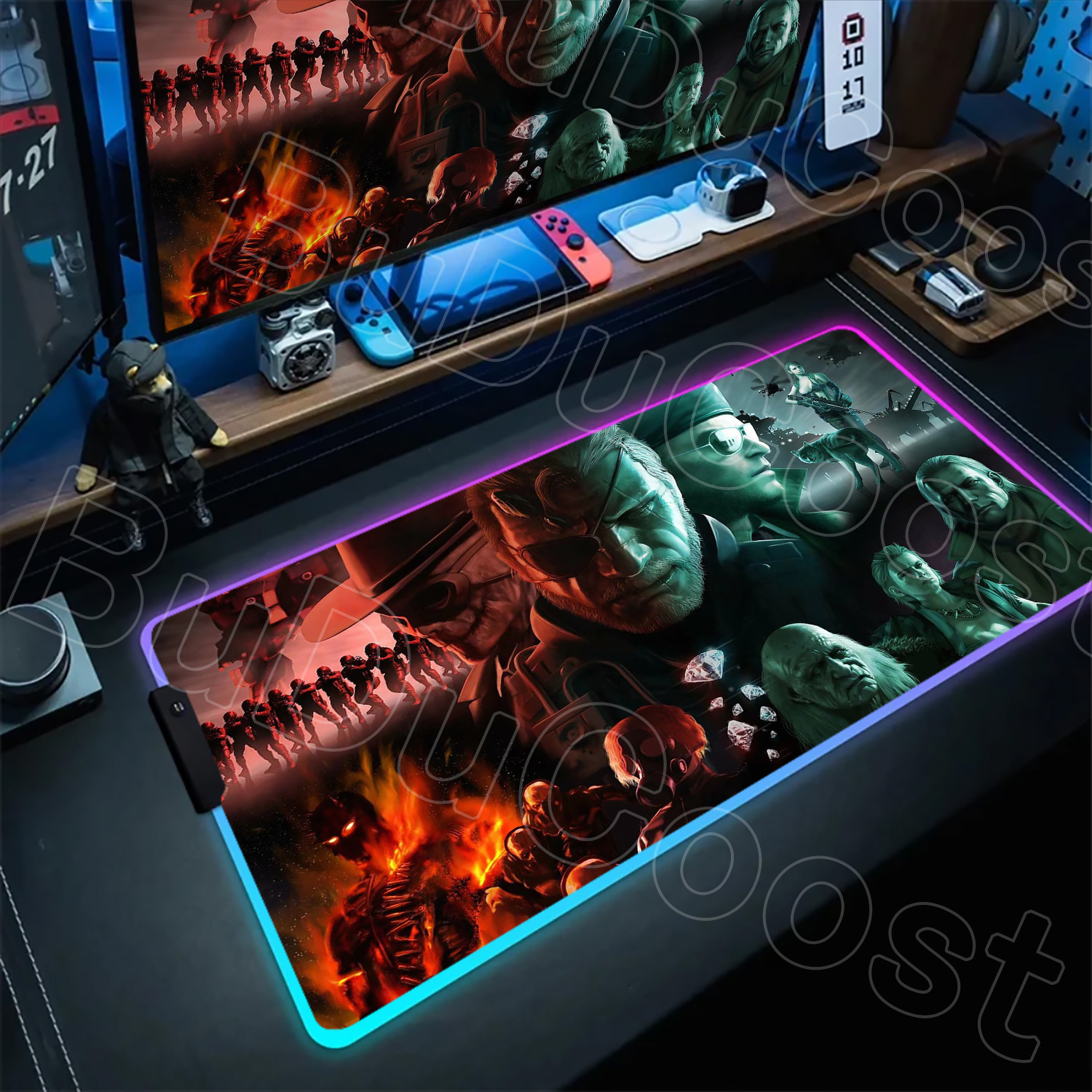 RGB Mouse Pad Metal Gear Solid – обзор и цена Laptop Accessories Rgb