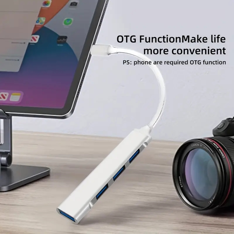 4 Port Multi Splitter Type C H – обзор и цена Laptop Accessories You Need