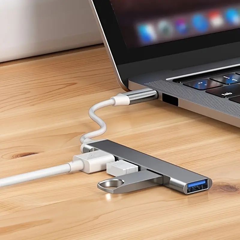 4 Port Multi Splitter Type C H – обзор и цена Laptop Accessories You Need