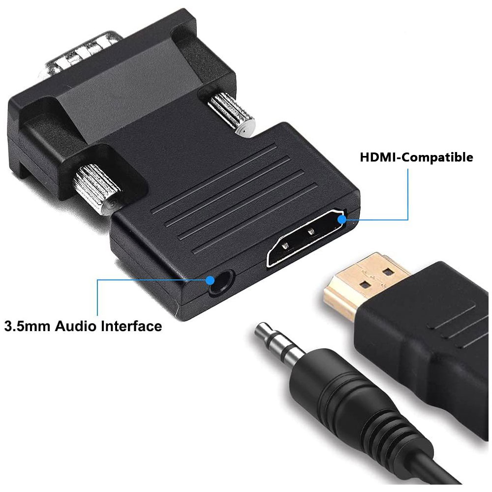 HDMI-compatible to VGA Convert – обзор и цена Hdmi Vga Adapter