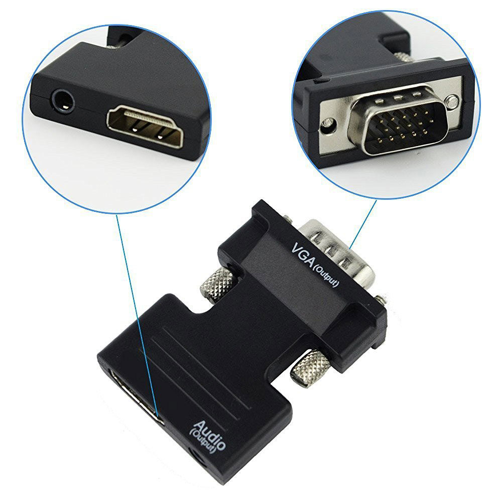 HDMI-compatible to VGA Convert – обзор и цена Hdmi Vga Adapter