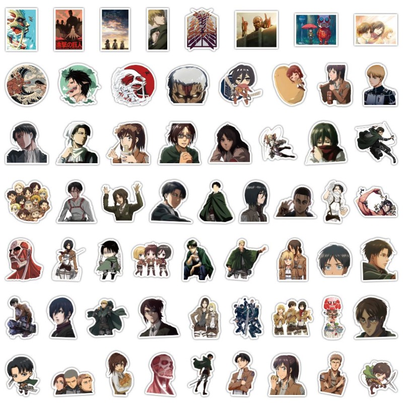 60Pcs Attack on Titan Anime St – обзор и цена Laptop Accessories & Repair Jagtap Dairy Pimple Nilakh Pimpri Chinchwad Maharashtra