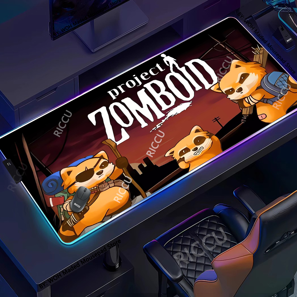 Project Zomboid Game Mousepad  – обзор и цена Laptop Accessories Rgb