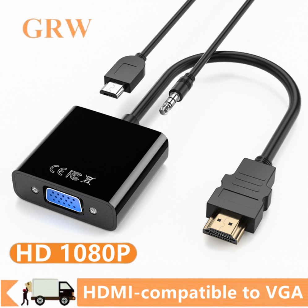 1080P HDMI-compatible to VGA A – обзор и цена Hdmi Vga Adapter