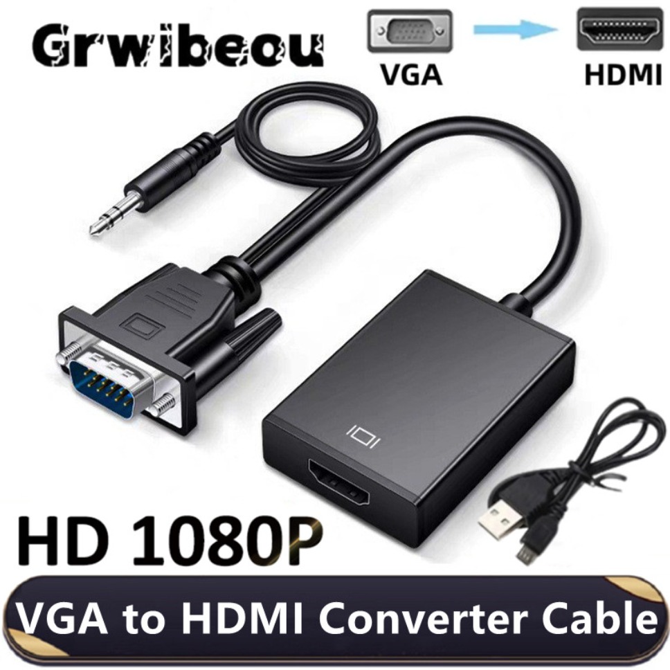 HD 1080P VGA to HDMI Adapter C – обзор и цена Hdmi Vga Adapter