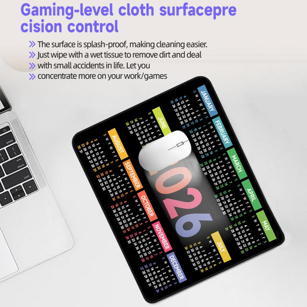 2026 Calendar Mouse Pad Waterp – обзор и цена Laptop Office Accessories