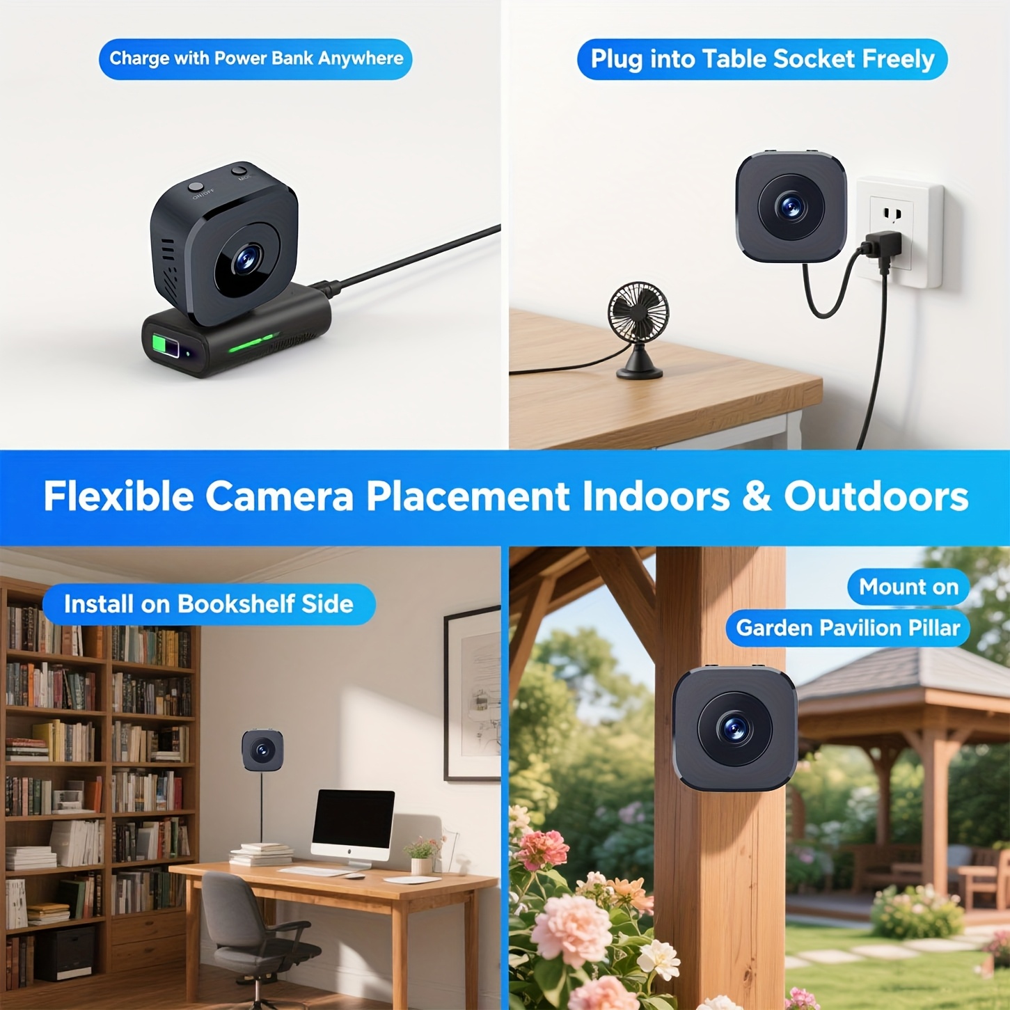 1080P HD Mini WiFi Camera Indo – обзор и цена Monitor Portable Usb