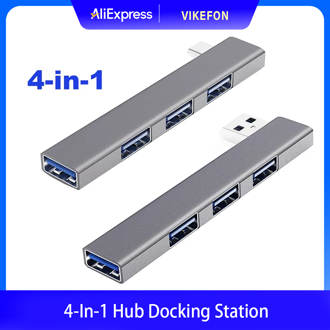 USB C HUB 3.0 Type C 3.1 4 Por – обзор и цена Laptop Accessories Macbook