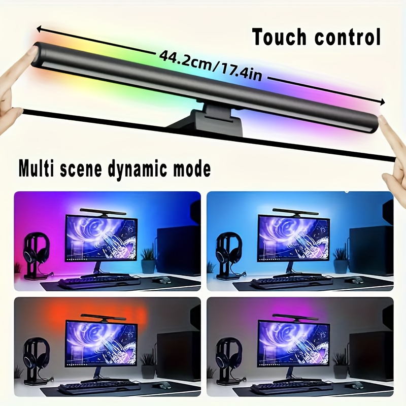 RGB Stepless Dimming LED Monit – обзор и цена Laptop Accessories Rgb