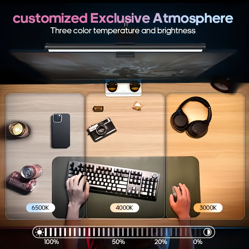 RGB Stepless Dimming LED Monit – обзор и цена Laptop Accessories Rgb