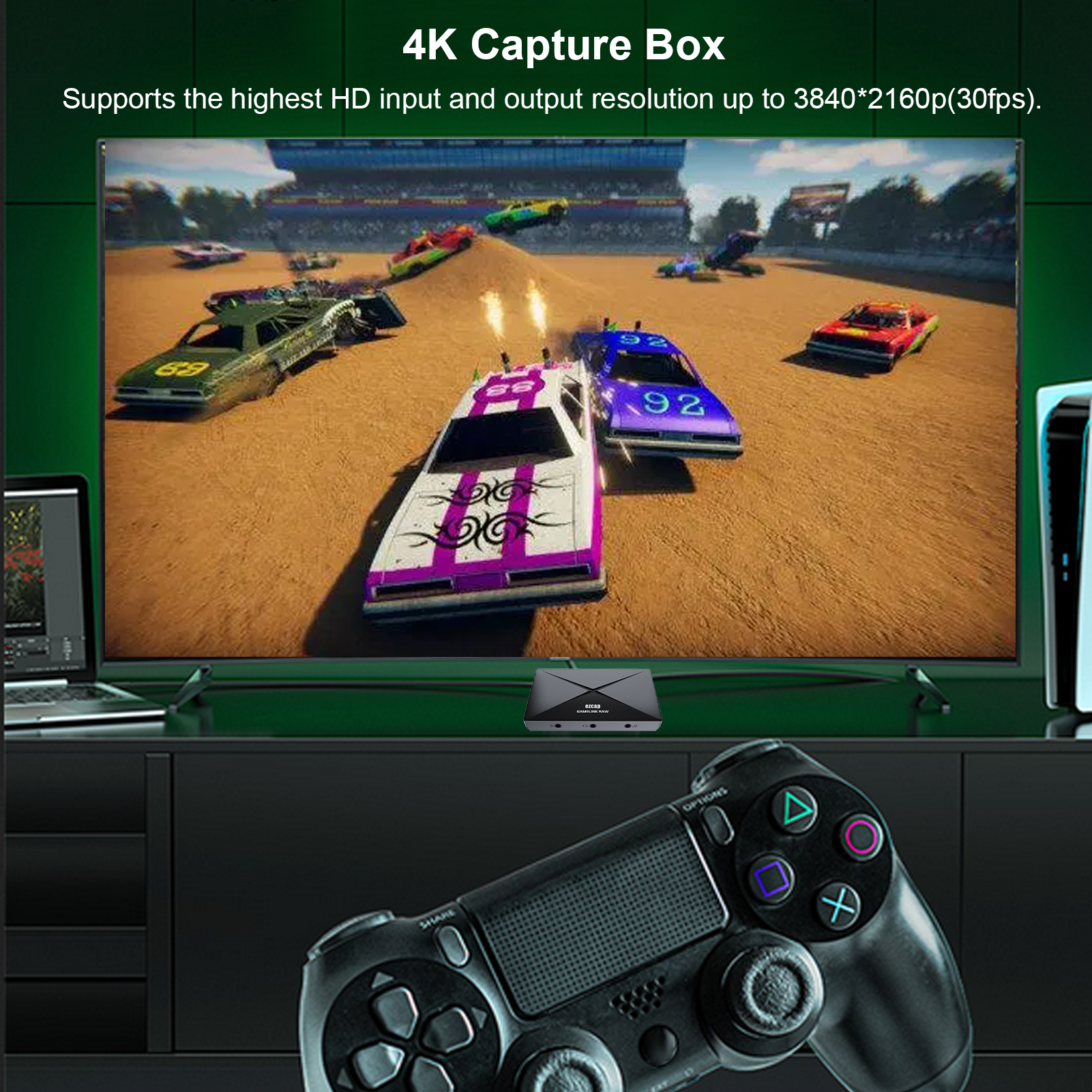 ezcap333 GAMELINK RAW 4K HD Vi – обзор и цена Monitor Portable Usb