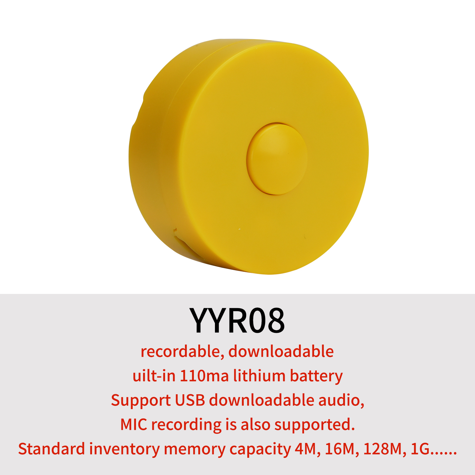 4M Voice Recording Button for  – обзор и цена Monitor Portable Usb