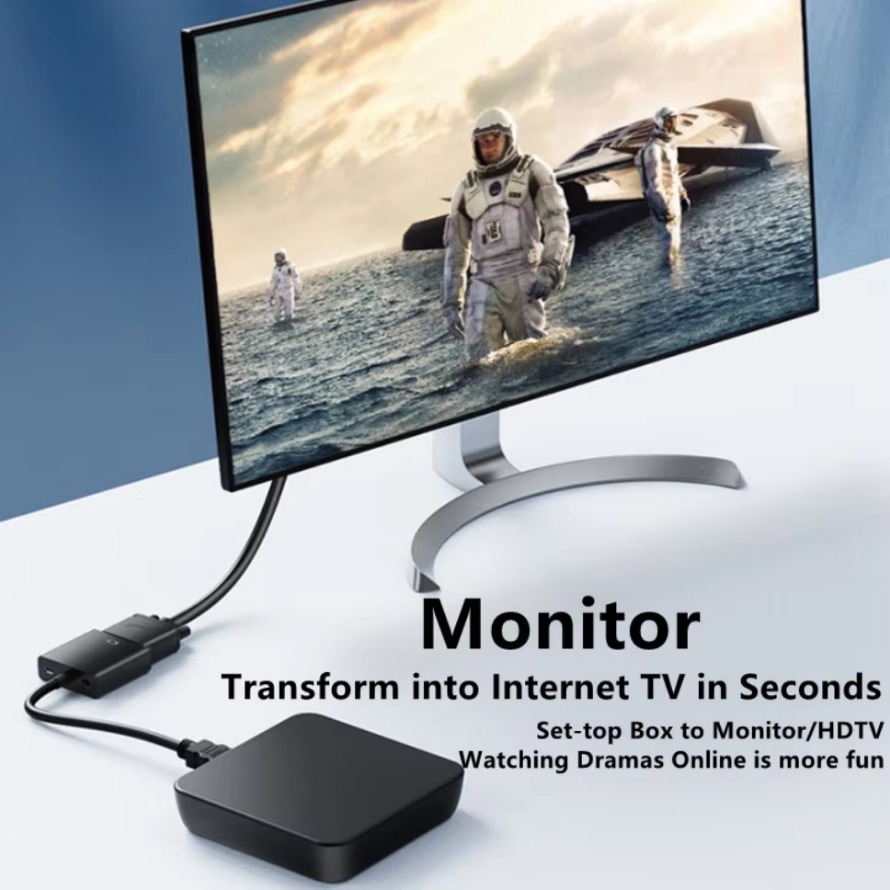 1080P HDMI-compatible to VGA A – обзор и цена Hdmi Vga Adapter
