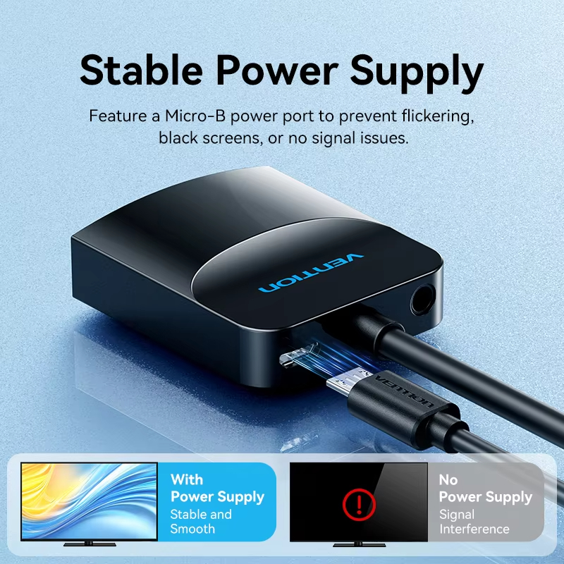 Vention VGA to HDMI adapter Wi – обзор и цена Hdmi Vga Adapter