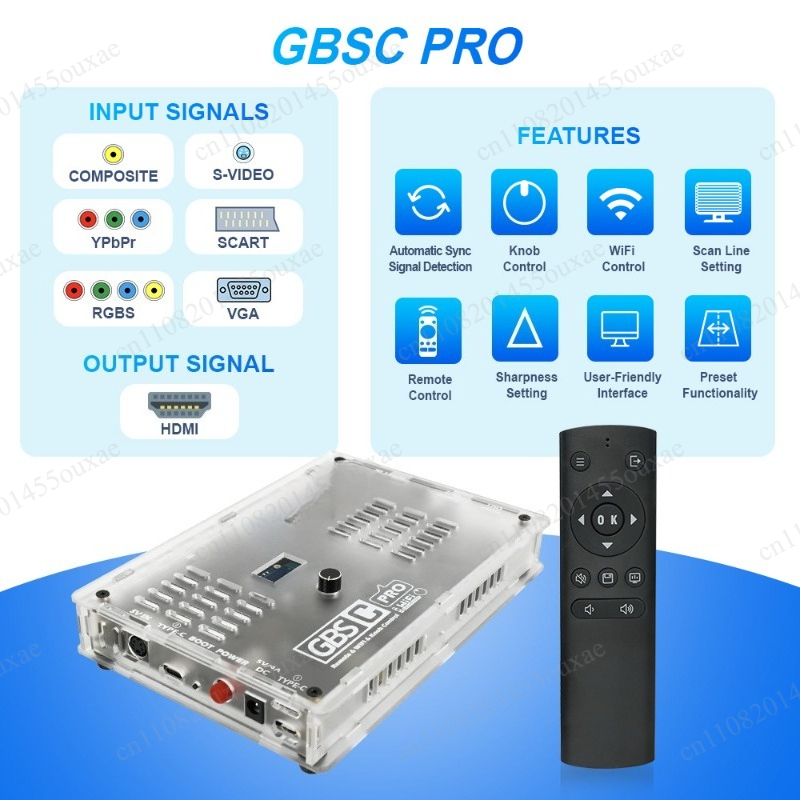 GBSC RGBS Signal Converter Com – обзор и цена Hdmi Vga Adapter