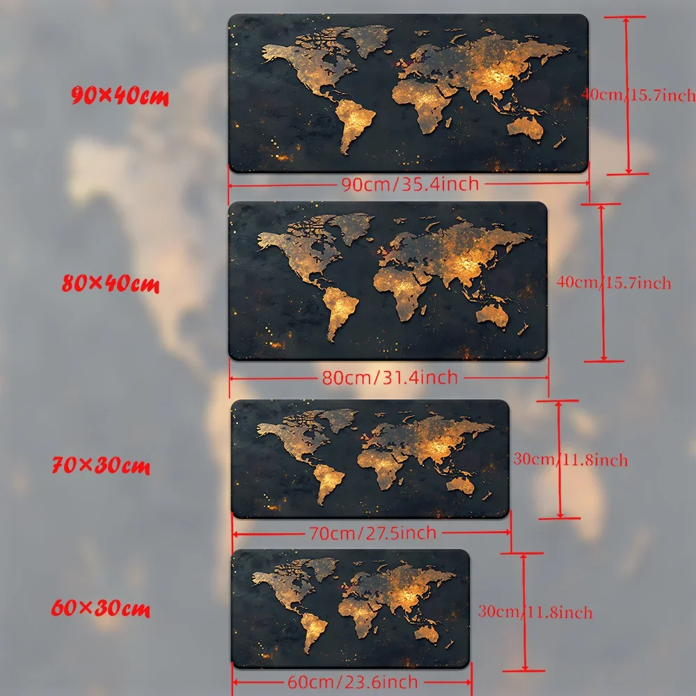 World Map Mouse Pad Large Gami – обзор и цена Laptop Accessories World