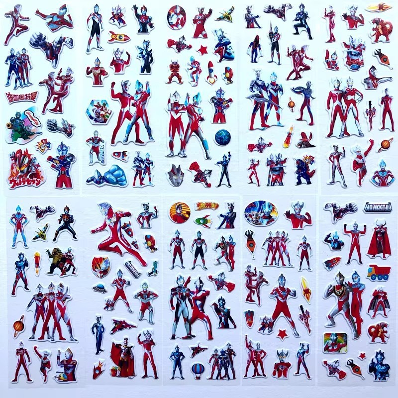 10pcs Cartoon Ultraman 3D Bubb – обзор и цена Laptop Accessories For Protection