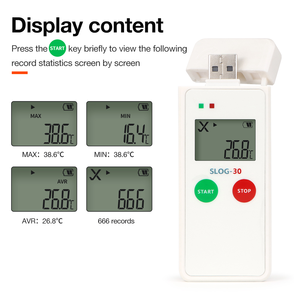 Reusable USB Temperature Data  – обзор и цена Monitor Portable Usb