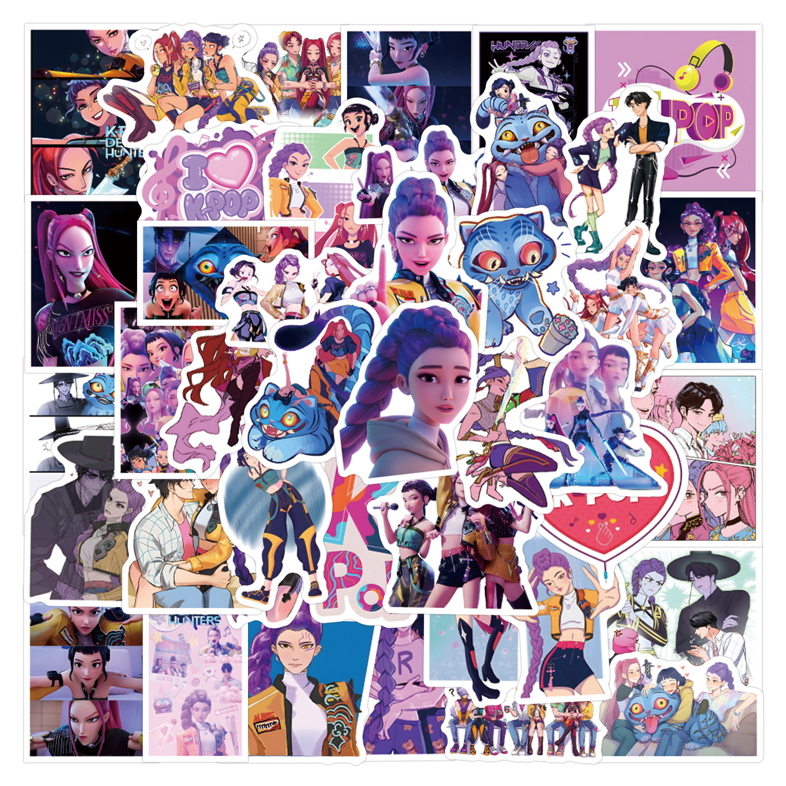 100 cartoon anime stickers are – обзор и цена Laptop Office Accessories
