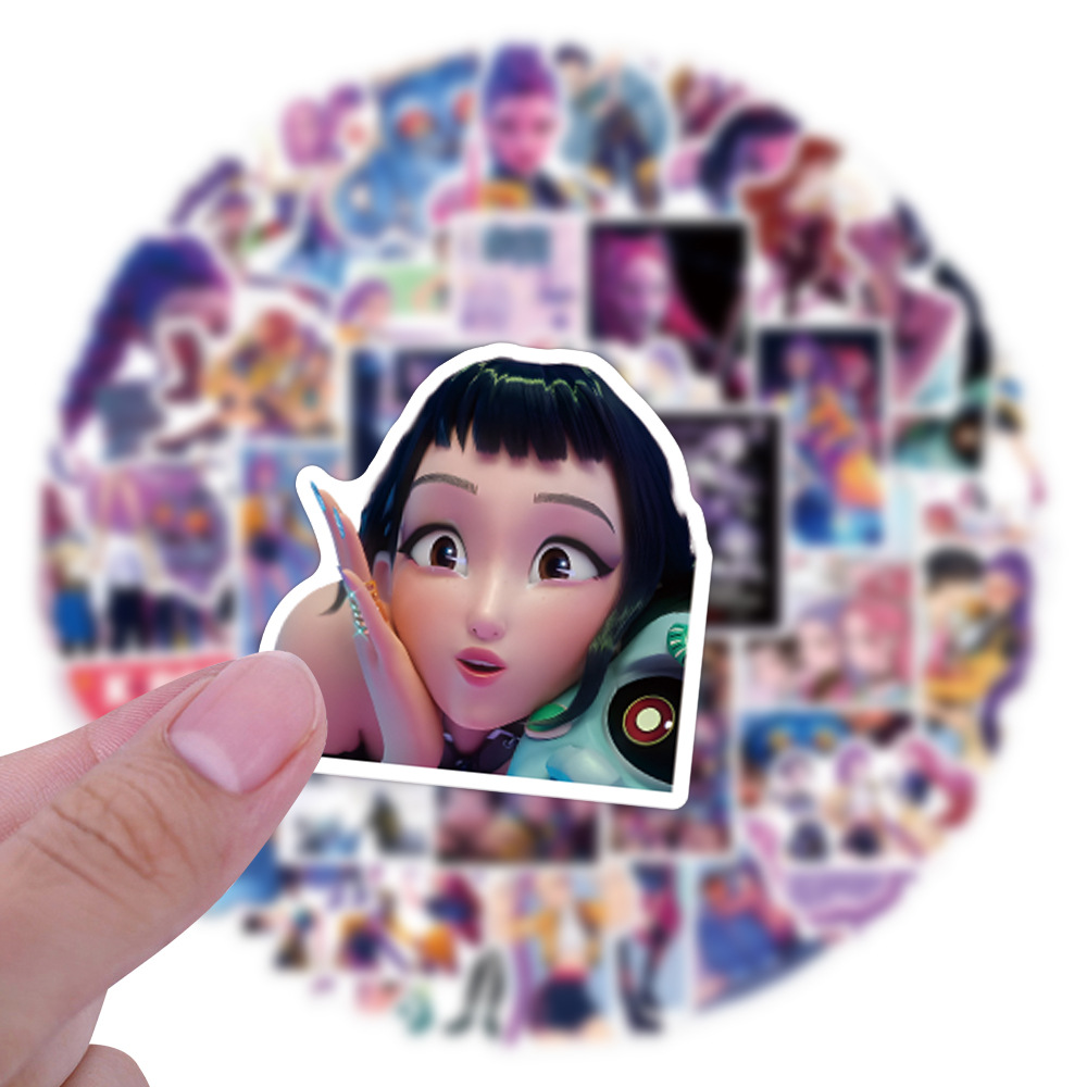 100 cartoon anime stickers are – обзор и цена Laptop Office Accessories