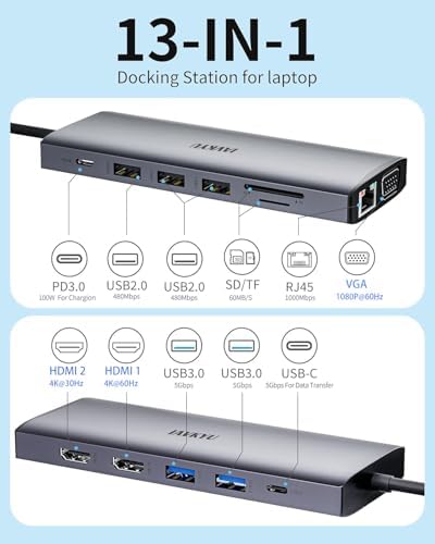 Portable USB C Dock for Multip – обзор и цена Monitor Portable Usb
