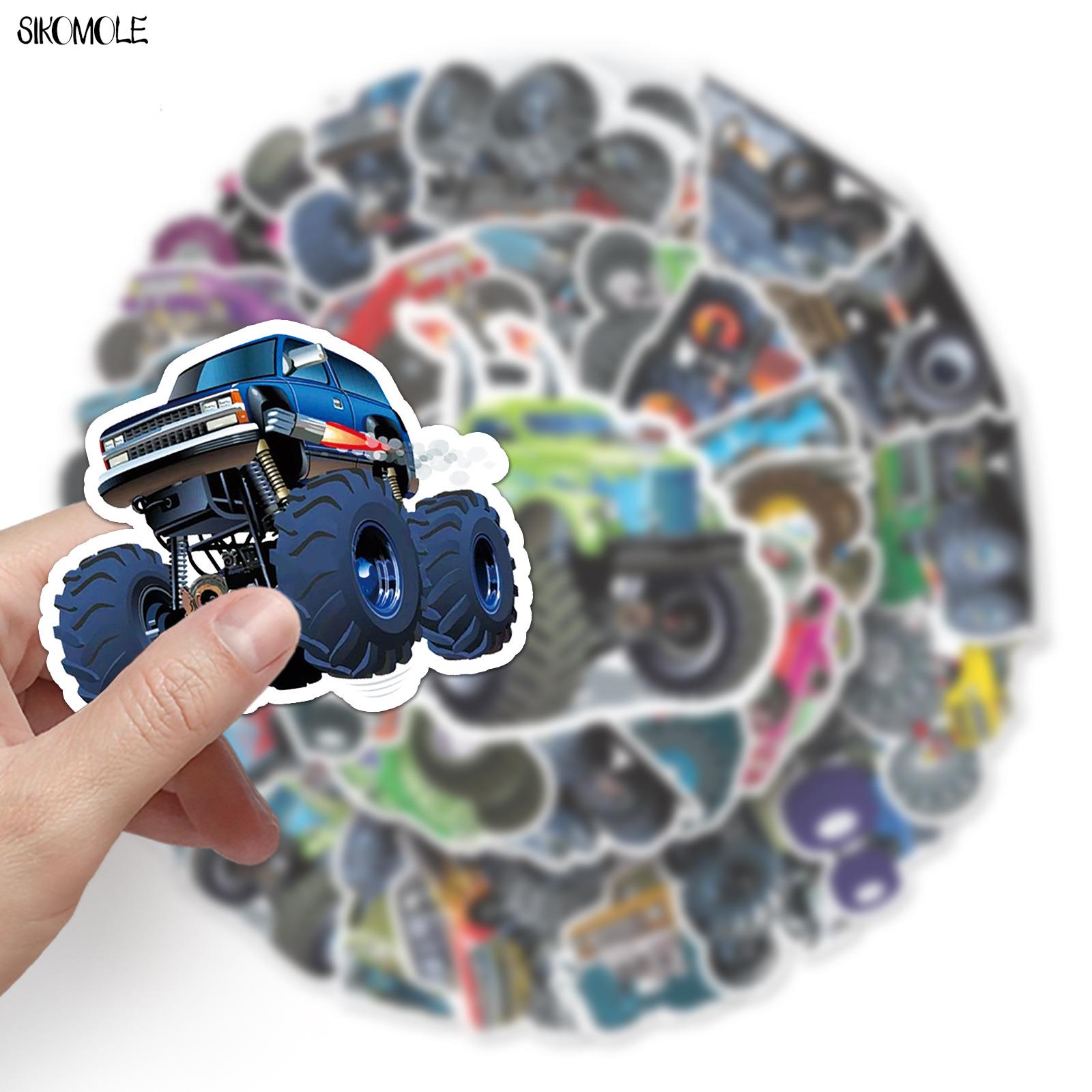 10/30/50pcs Cute Monster Truck – обзор и цена Laptop Accessories Kids